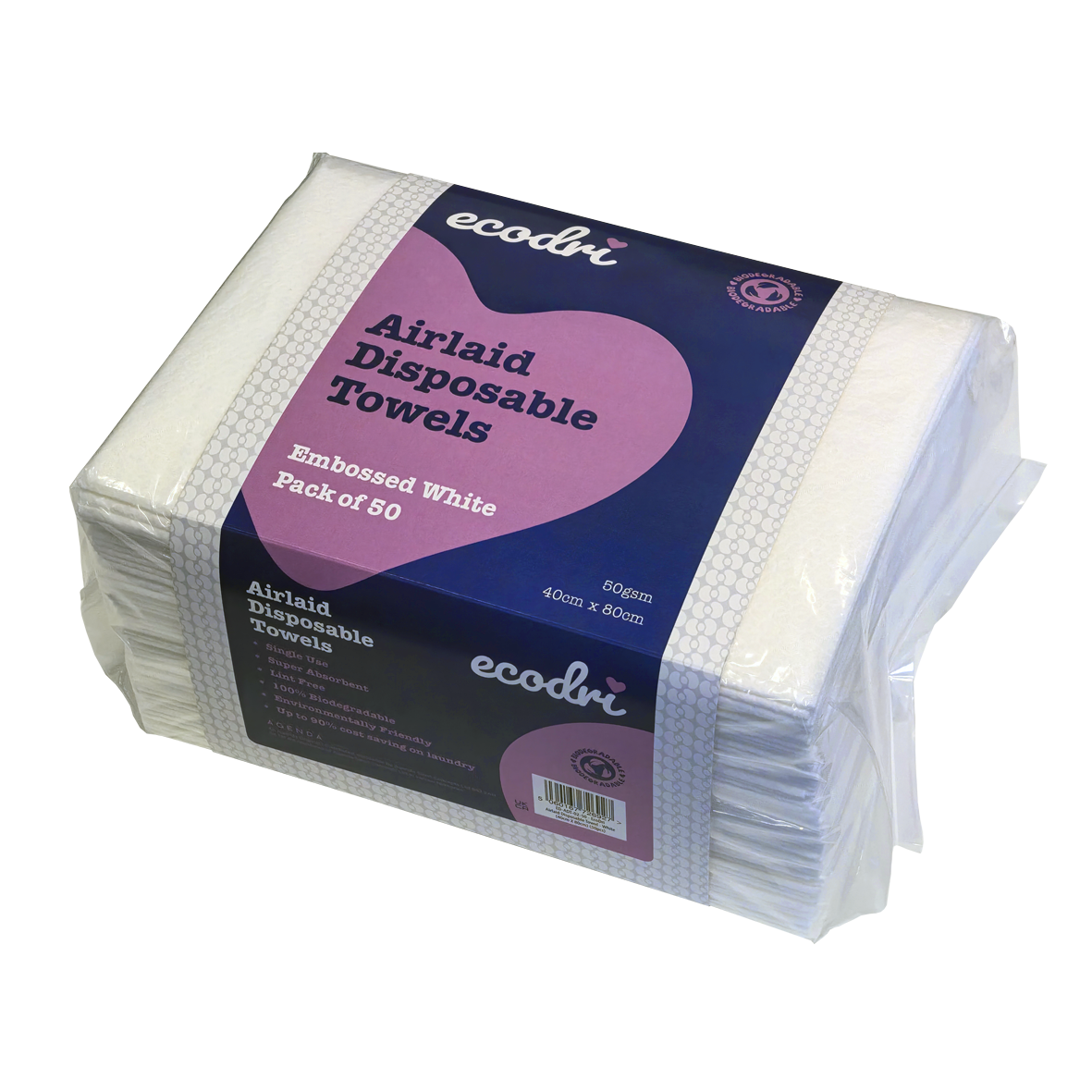 Airlaid Disposable Towels White