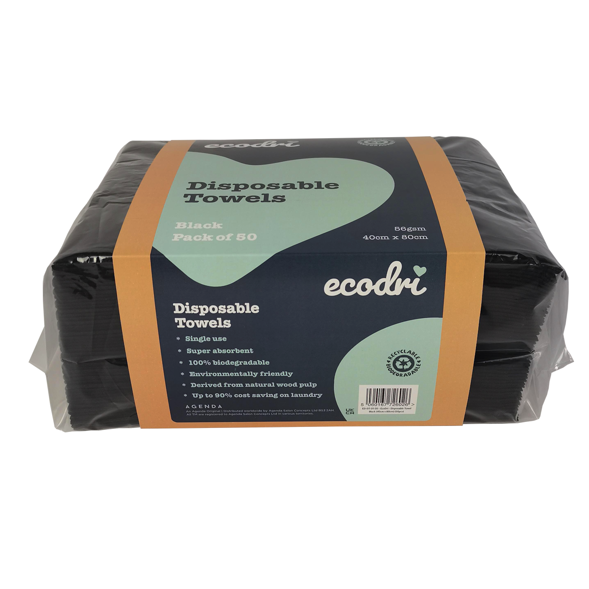 Disposable Towels Black