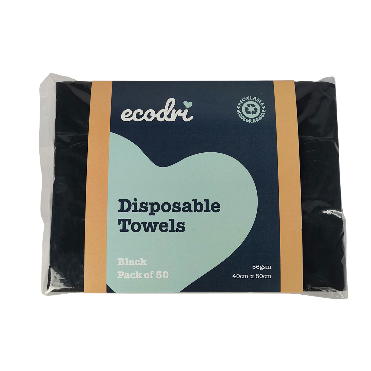 Disposable Towels Black