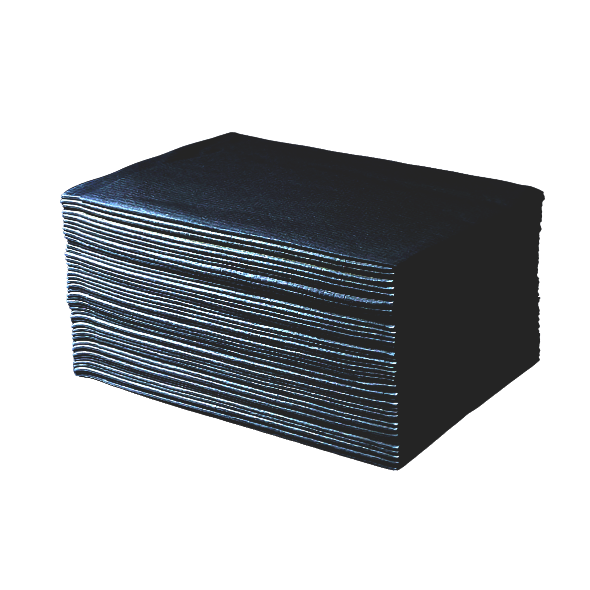 Black Disposable Waffle Towels