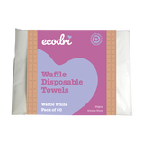 White Disposable Waffle Towels